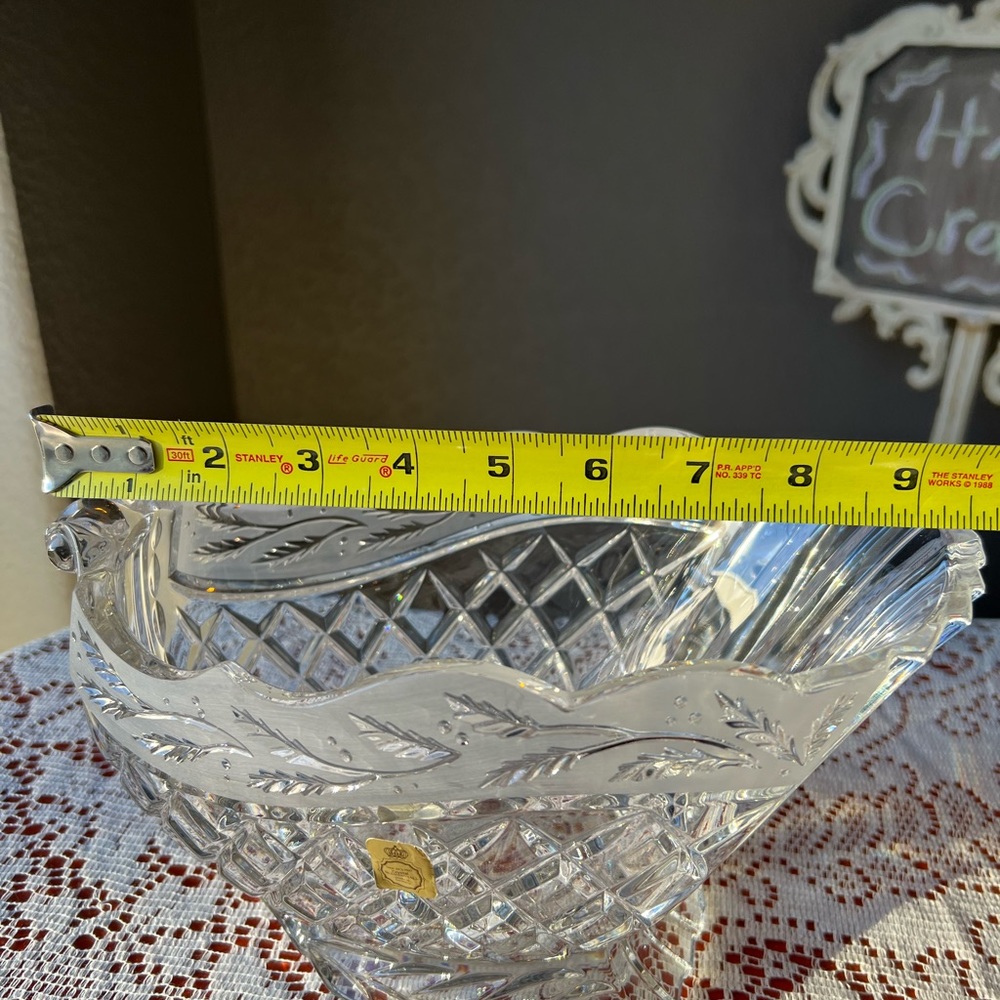 Vintage Crystal BLEIKRISTALL sleigh - Picture 13 of 14